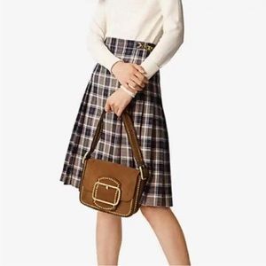 Tory Burch Plaid Skirt
